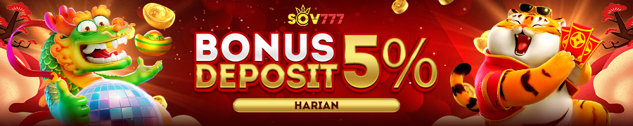 BONUS DEPOSIT HARIAN 5%